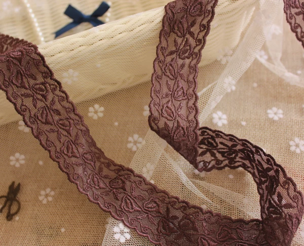 6 meter/lot 3cm 1.18" width dark purple mesh embroidery fabric lace trim ribbon tapes F11A412P180529E
6 meter/lot 3cm 1.18" width dark purple mesh embroidery fabric lace trim ribbon tapes F11A412P180529E