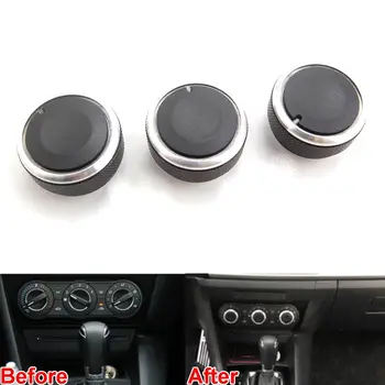 Car AC Air Condition Control Knob Turning Switch Decoration Ring Cover Trim Sticker Fit For Mazda 3 2006-2013 Auto Car Styling
Car AC Air Condition Control Knob Turning Switch Decoration Ring Cover Trim Sticker Fit For Mazda 3 2006-2013 Auto Car Styling