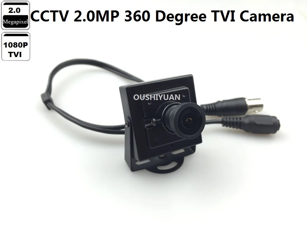 CCTV HD-TVI 2.0MP 1080P Fisheye Full View Wide Angle 360 Degree Lens 1.4mm Mini TVI 1080P Camera
CCTV HD-TVI 2.0MP 1080P Fisheye Full View Wide Angle 360 Degree Lens 1.4mm Mini TVI 1080P Camera