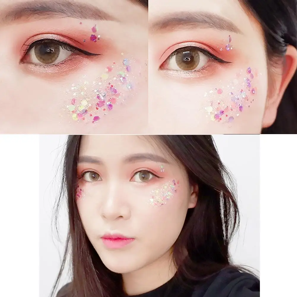 Glitter Eyeshadow 2018 Brand New Cosmetic Glitter Festival Star Moon Shimmer Paillettes Body Face Makeup Decoration
Glitter Eyeshadow 2018 Brand New Cosmetic Glitter Festival Star Moon Shimmer Paillettes Body Face Makeup Decoration