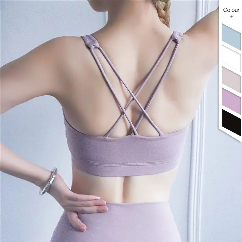 Seamless Sports Bra Top Fitness Women Running Crop Tops Nylon Workout Padded Pus Up Breathable Yoga Bra High Impact Activewear
Seamless Sports Bra Top Fitness Women Running Crop Tops Nylon Workout Padded Pus Up Breathable Yoga Bra High Impact Activewear