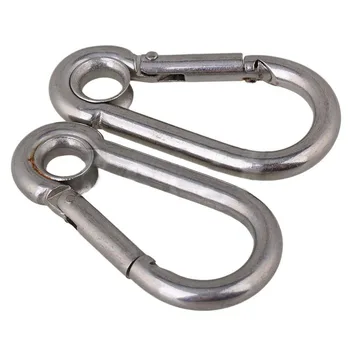 30-Piece Multifunctional 304 Stainless Steel M7 Carabiner Quick Link Lock Ring Hook 70mm Hook Carabiner Eyelet
30-Piece Multifunctional 304 Stainless Steel M7 Carabiner Quick Link Lock Ring Hook 70mm Hook Carabiner Eyelet