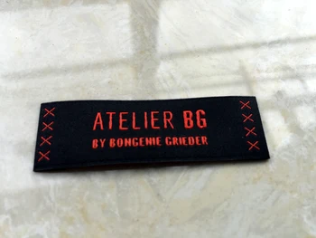 Custom cut folded clothing labels custom private brand woven labels and tags DSLBP07 (Please see instructions)
Custom cut folded clothing labels custom private brand woven labels and tags DSLBP07 (Please see instructions)