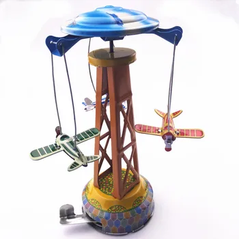 Adult Collection Retro Wind up toy Metal Tin Rotate the toy plane Mechanical Clockwork toy figures model kids christmas gift
Adult Collection Retro Wind up toy Metal Tin Rotate the toy plane Mechanical Clockwork toy figures model kids christmas gift