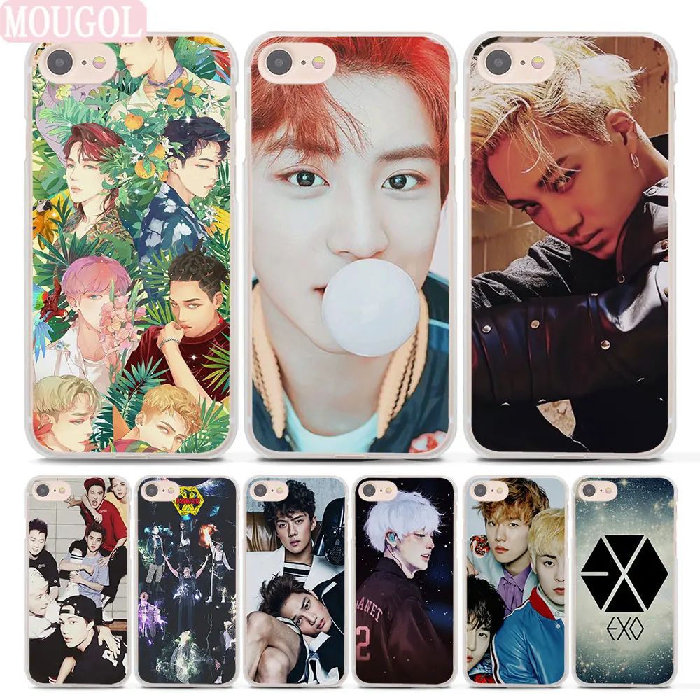 MOUGOL Hot Sale pop exo Lucky een Style Thin clear phone shell case for Apple iPhone 7 7Plus 8 8Plus 6 6sPlus X SE 5 5s
MOUGOL Hot Sale pop exo Lucky een Style Thin clear phone shell case for Apple iPhone 7 7Plus 8 8Plus 6 6sPlus X SE 5 5s