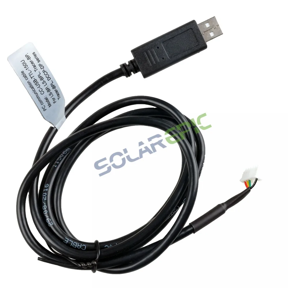 PC Communication Cable Connector CC-USB-TTL-150U Use For Epever Solar Controller MPPT Solar Regulator RS485 Cable Connectors
PC Communication Cable Connector CC-USB-TTL-150U Use For Epever Solar Controller MPPT Solar Regulator RS485 Cable Connectors