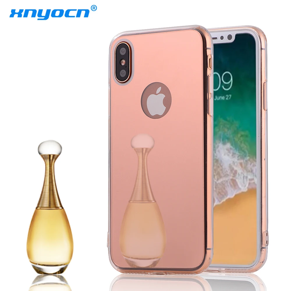 Luxury Mirror TPU Phone Case for Apple IPhone X IPhoneX Cover Shinning Soft Silicone Coque Cover for IPhone X Case Cover Shell
Luxury Mirror TPU Phone Case for Apple IPhone X IPhoneX Cover Shinning Soft Silicone Coque Cover for IPhone X Case Cover Shell
