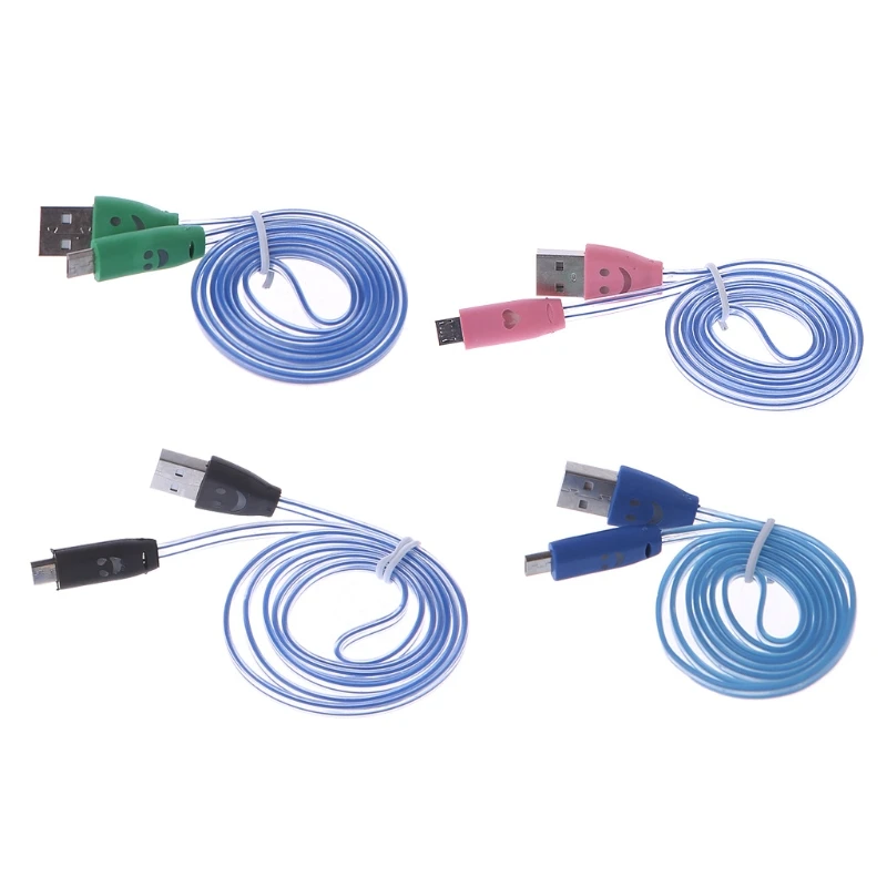 OOTDTY New LED Colorful Light Glow Micro USB Data Sync Charging Cable For Android Phone
OOTDTY New LED Colorful Light Glow Micro USB Data Sync Charging Cable For Android Phone