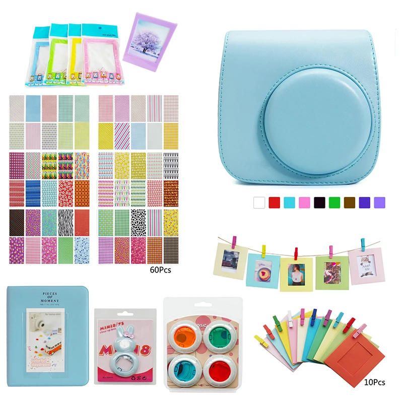 DOITOP Album Self-portrait Mirror Case Cover Skin Shell Bag Pouch Accessories Set Kit for Polaroid Fujifilm Instax Mini 8/8+/9
DOITOP Album Self-portrait Mirror Case Cover Skin Shell Bag Pouch Accessories Set Kit for Polaroid Fujifilm Instax Mini 8/8+/9