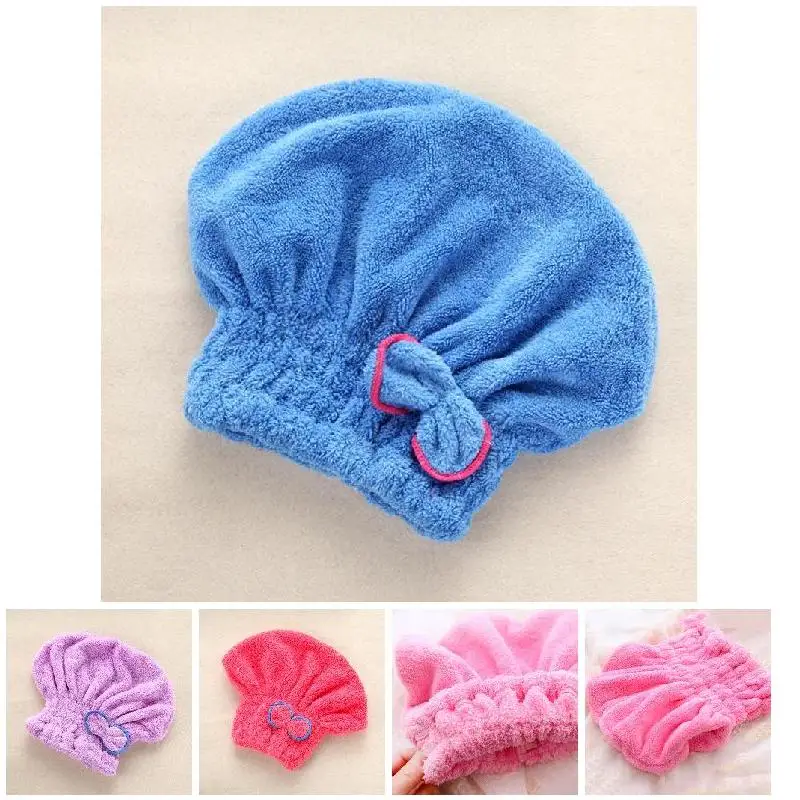 Microfibre Quick Hair Drying Bath Spa Bowknot Wrap Towel Hat Cap For Bath Bathroom Accessories @ME88
Microfibre Quick Hair Drying Bath Spa Bowknot Wrap Towel Hat Cap For Bath Bathroom Accessories @ME88