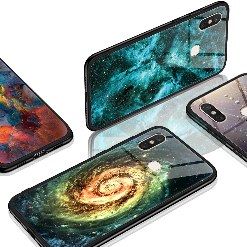 For TPU Xiaomi Redmi 5 5Plus Note 5 6 Pro S2 Cover Tempered glass Universe Fundas Luxury Accessories For Xiaomi Redmi 6 Pro Case
For TPU Xiaomi Redmi 5 5Plus Note 5 6 Pro S2 Cover Tempered glass Universe Fundas Luxury Accessories For Xiaomi Redmi 6 Pro Case