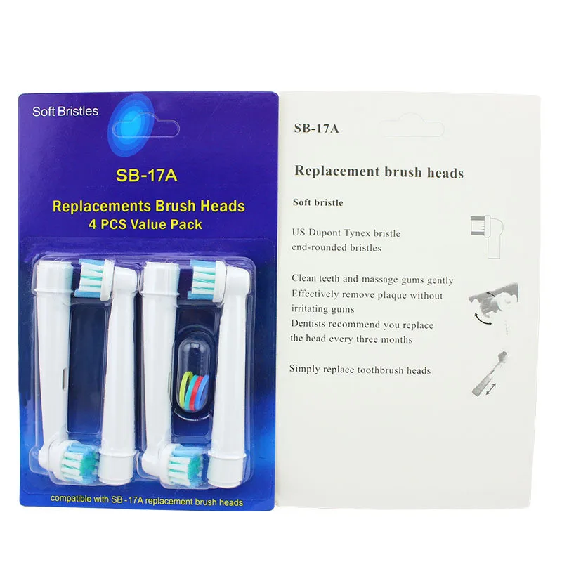 Newday 8 Pcs/lot Electric Replacement Toothbrush Heads For Oral Hygiene Care Clean 3D Excel/Vitality Precision Clean SB-17A
Newday 8 Pcs/lot Electric Replacement Toothbrush Heads For Oral Hygiene Care Clean 3D Excel/Vitality Precision Clean SB-17A