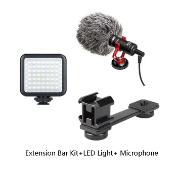 Cold Shoe Triple Mount Microphone Flash Light Plate for Gopro 9 8 DJI Osmo Pocket Zhiyun Smooth Extension Bar Gimbal Accessories
Cold Shoe Triple Mount Microphone Flash Light Plate for Gopro 9 8 DJI Osmo Pocket Zhiyun Smooth Extension Bar Gimbal Accessories