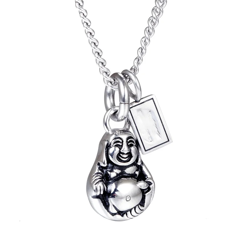 Buddhist chain necklace retro Chinese style pendant stainless steel pendant charm titanium necklace pendant jewelry
Buddhist chain necklace retro Chinese style pendant stainless steel pendant charm titanium necklace pendant jewelry