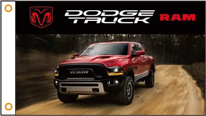 car flag custom RAM banner 3x5ft 100% Polyester 107 | Дом и сад