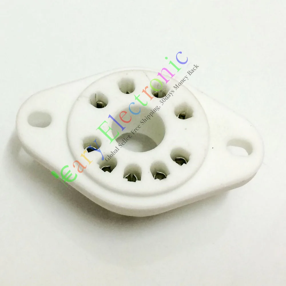Wholesale and retail 8pc 9pin ceramic tube sockets audio accessories DIY for RS1003 F3A amplifier free shipping
Wholesale and retail 8pc 9pin ceramic tube sockets audio accessories DIY for RS1003 F3A amplifier free shipping