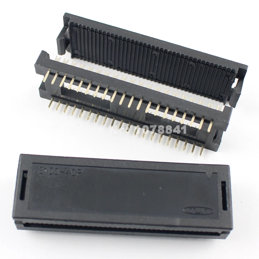 10 Pcs Per Lot 2.54mm 2x20 Pin 40 Pin Male IDC Ribbon Cable Transition Connector 3100-40P
10 Pcs Per Lot 2.54mm 2x20 Pin 40 Pin Male IDC Ribbon Cable Transition Connector 3100-40P