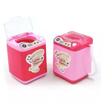 Mini Makeup Brush Cleaning Electric Pink Washing Machine Toys Pretend Play Kids Toys Children Furniture Toys Children's Day Gift
Mini Makeup Brush Cleaning Electric Pink Washing Machine Toys Pretend Play Kids Toys Children Furniture Toys Children's Day Gift