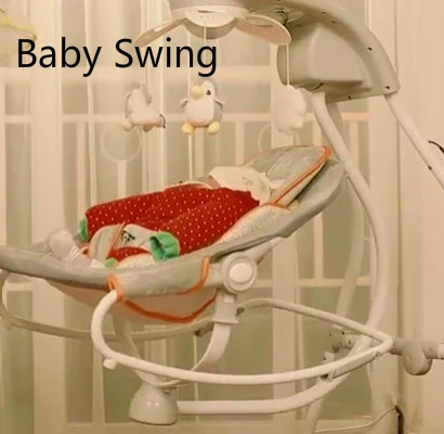Free Ship!Electric Baby Swing Music Rocking Chair Automatic Cradle Baby Sleeping Basket Placarders Chaise with Plug Adapter
Free Ship!Electric Baby Swing Music Rocking Chair Automatic Cradle Baby Sleeping Basket Placarders Chaise with Plug Adapter
