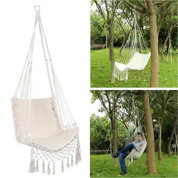 New Single-person Beige Hammocks Garden Dormitory Bedroom Hanging Swinging Safe Outdoor Indoor Indoor Adult
New Single-person Beige Hammocks Garden Dormitory Bedroom Hanging Swinging Safe Outdoor Indoor Indoor Adult
