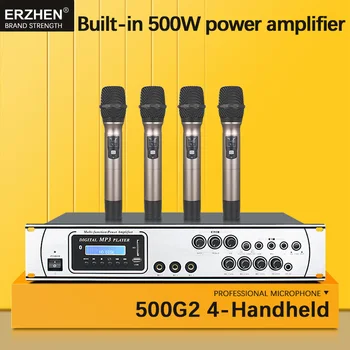 Professional Multi-Function Amplifier Wireless Microphone Reverberation Balance MP3 48V Phantom Power Digital Input 500G2
Professional Multi-Function Amplifier Wireless Microphone Reverberation Balance MP3 48V Phantom Power Digital Input 500G2
