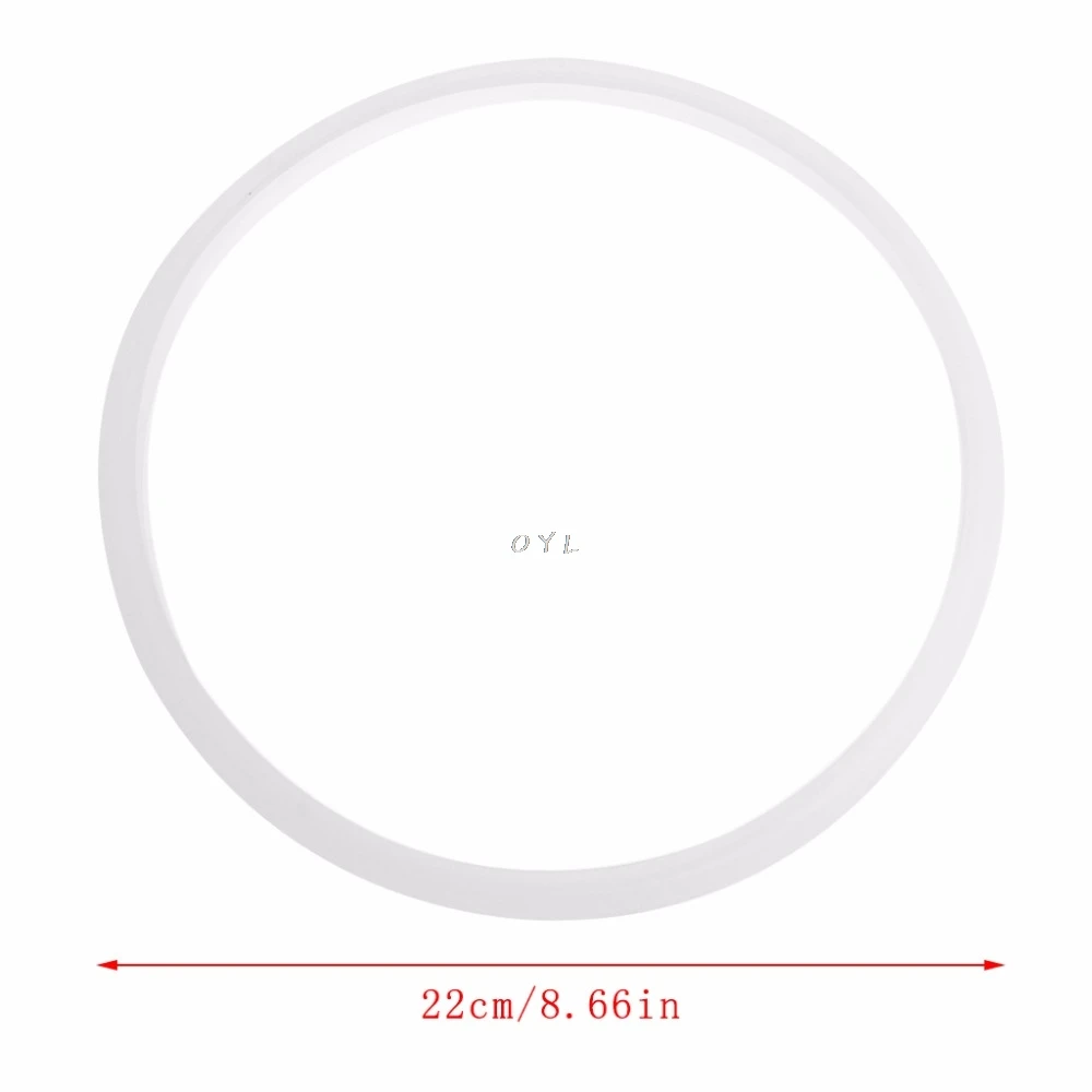 Gasket Replacement for Pressure Cookers Silicone Rubber Gasket Sealing Seal Ring Kitchen Cooking Tool 22cm/8.66"
Gasket Replacement for Pressure Cookers Silicone Rubber Gasket Sealing Seal Ring Kitchen Cooking Tool 22cm/8.66"