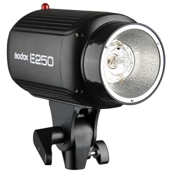 Hot speedlite flash Godox E250 Pro Photography Studio Strobe Photo Flash Light 250W Studio Flashgun 220V and 110V