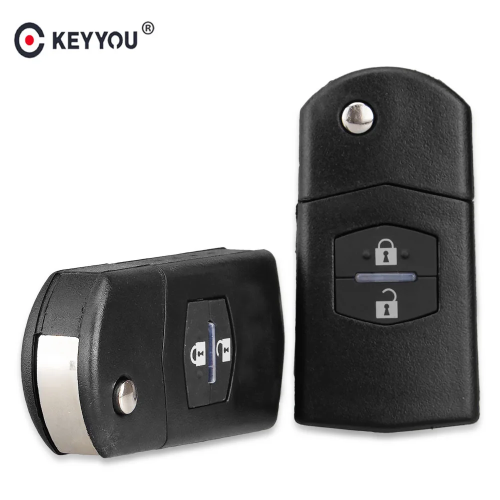 KEYYOU Car Styling 2 Buttons Folding Flip Remote Key shell Case For MAZDA 2 3 5 6 RX8 MX5 2B Autp Car Key Case Cover
KEYYOU Car Styling 2 Buttons Folding Flip Remote Key shell Case For MAZDA 2 3 5 6 RX8 MX5 2B Autp Car Key Case Cover