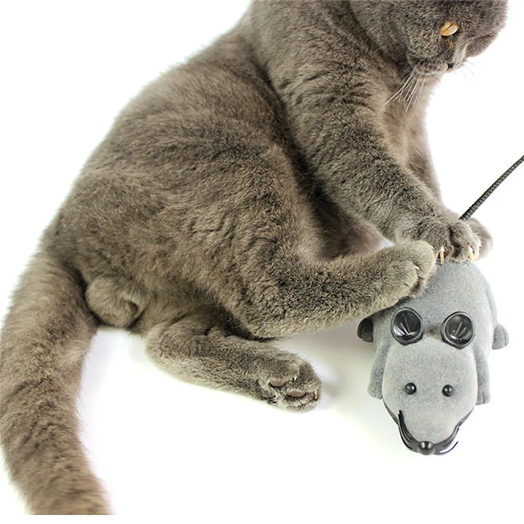 Cat Remote Control Wireless Simulation Electric Mouse Toy Pets Cats Game Maus Spielzeug
Cat Remote Control Wireless Simulation Electric Mouse Toy Pets Cats Game Maus Spielzeug