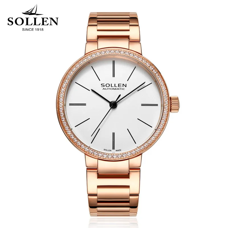 Brand Rose Gold Women Watches automatic mechanical Ladies Clock Girl Casual Watch Women Steel Bracelet WristWatch Montre Femme
Brand Rose Gold Women Watches automatic mechanical Ladies Clock Girl Casual Watch Women Steel Bracelet WristWatch Montre Femme