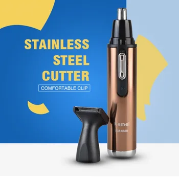 2 in 1 Rechargeable Electric Nose Ear Sideburns Cleaner Hair Trimmer Stainless Steel Nose Hair Trimmer Hair Shaver
2 in 1 Rechargeable Electric Nose Ear Sideburns Cleaner Hair Trimmer Stainless Steel Nose Hair Trimmer Hair Shaver