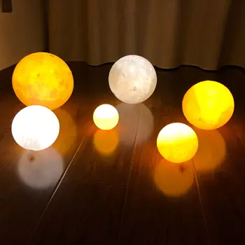 3D Print Moon Lamp moonlight touch 2 colors Interchangeable touch Sensor nightlight for baby gift Home Decor
3D Print Moon Lamp moonlight touch 2 colors Interchangeable touch Sensor nightlight for baby gift Home Decor