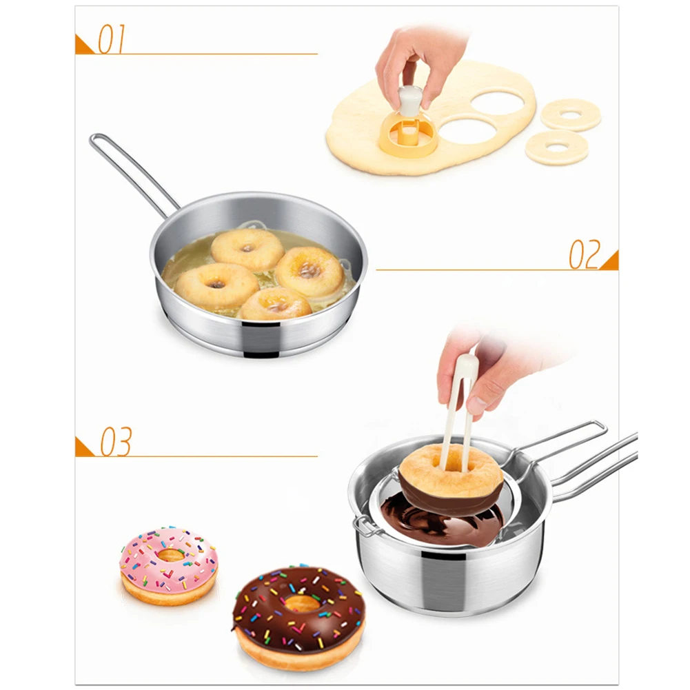 Donut Mold Kitchen Desserts Bread Patisserie Bakery Baking Tools Cutter DIY Food Cookie Cake Stencil Doughnut Maker Mould
Donut Mold Kitchen Desserts Bread Patisserie Bakery Baking Tools Cutter DIY Food Cookie Cake Stencil Doughnut Maker Mould