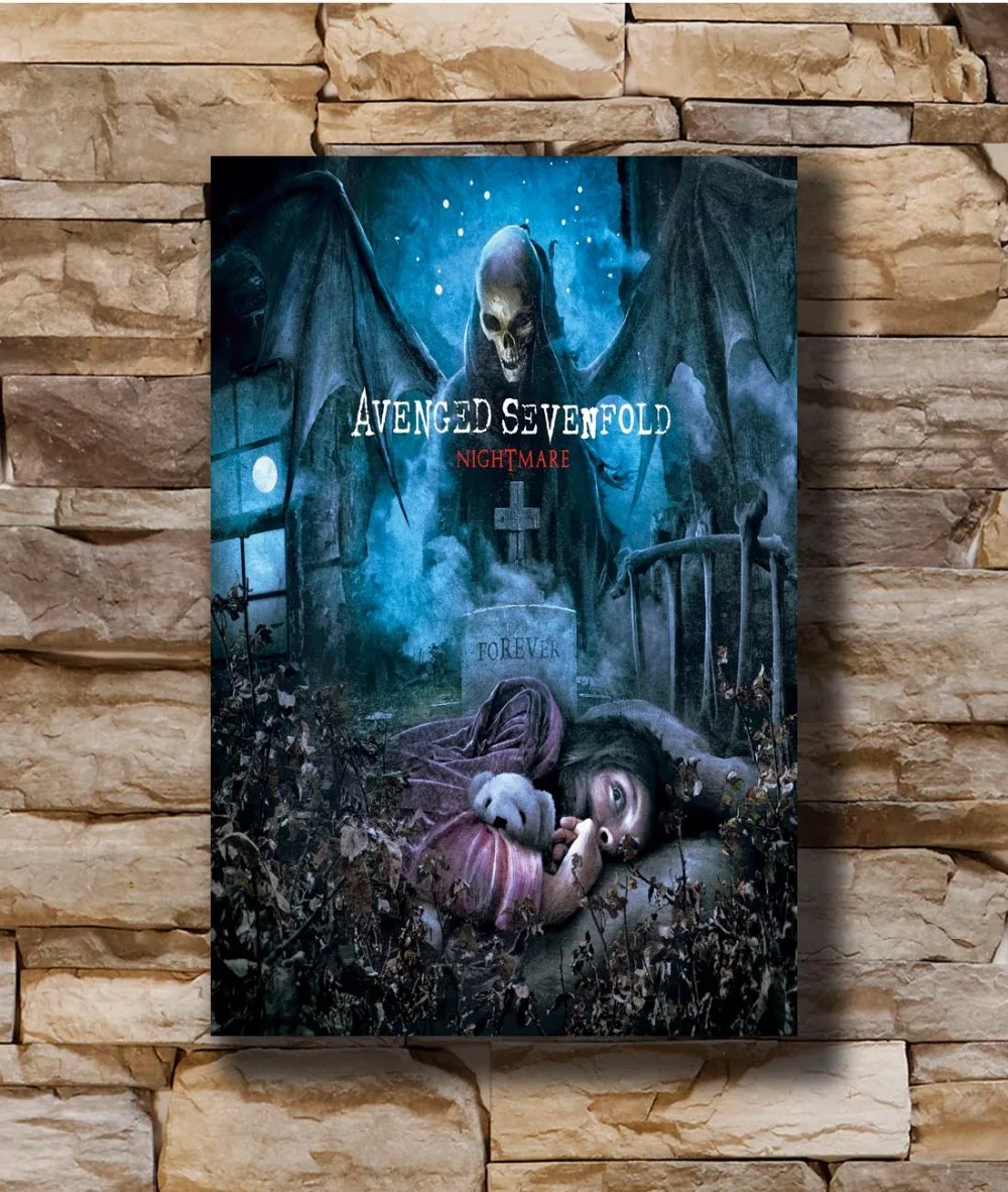 Avenged Sevenfold Metal band Home Decoration Poster Wall Canvas Art 14x21 16x24 24x36inch Print G-796
Avenged Sevenfold Metal band Home Decoration Poster Wall Canvas Art 14x21 16x24 24x36inch Print G-796