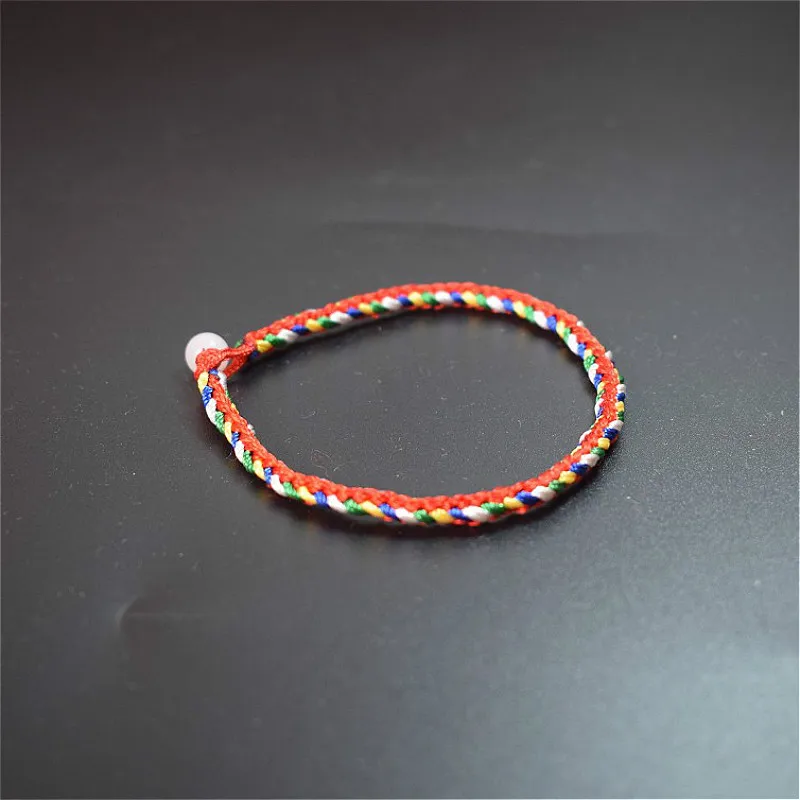 1 Pcs Colorful Hand-woven Hologram Bracelets Color Rope Red String Bracelet Men and Women Lucky for Hand Catenary
1 Pcs Colorful Hand-woven Hologram Bracelets Color Rope Red String Bracelet Men and Women Lucky for Hand Catenary