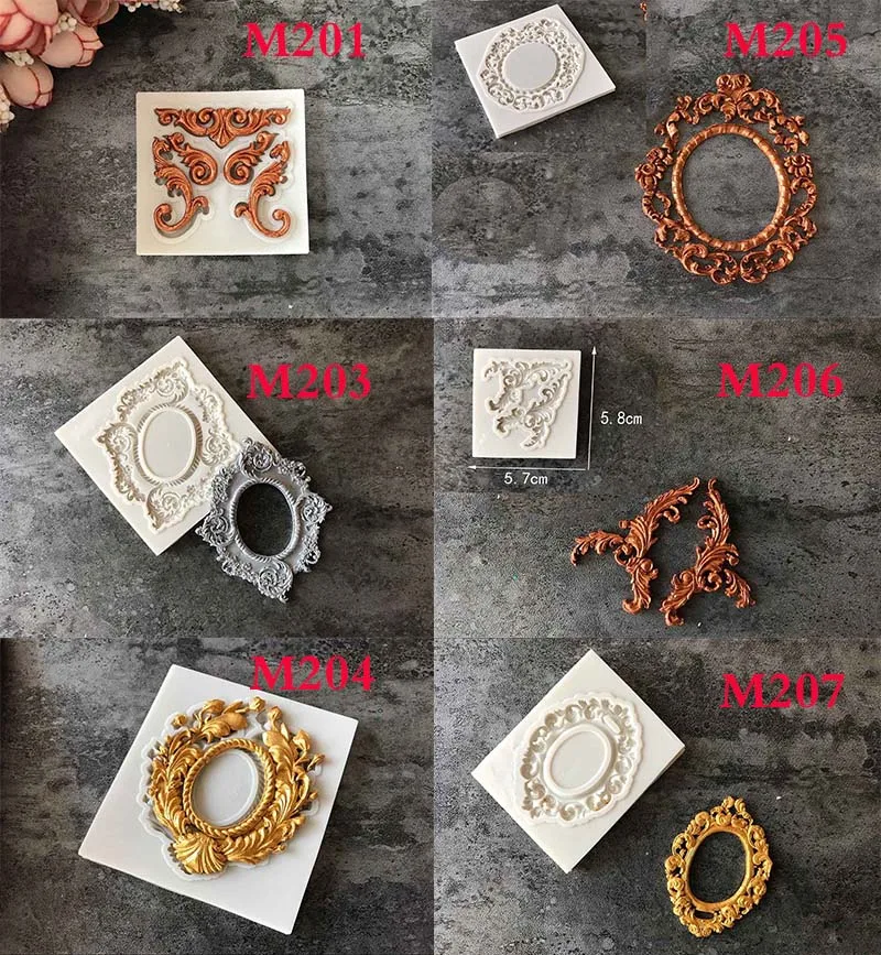 Frame Vintage cake mold border Retro frame embossed photo frames Cake Decoration Tools Chocolate Mould Biscuits Candy Moulds
Frame Vintage cake mold border Retro frame embossed photo frames Cake Decoration Tools Chocolate Mould Biscuits Candy Moulds