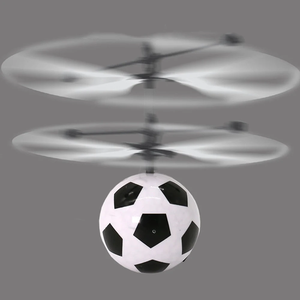Electric Flying Ball Football Infrared Induction Aircraft soccer balls LED Flash Light kids Christmas gift free shipping
Electric Flying Ball Football Infrared Induction Aircraft soccer balls LED Flash Light kids Christmas gift free shipping