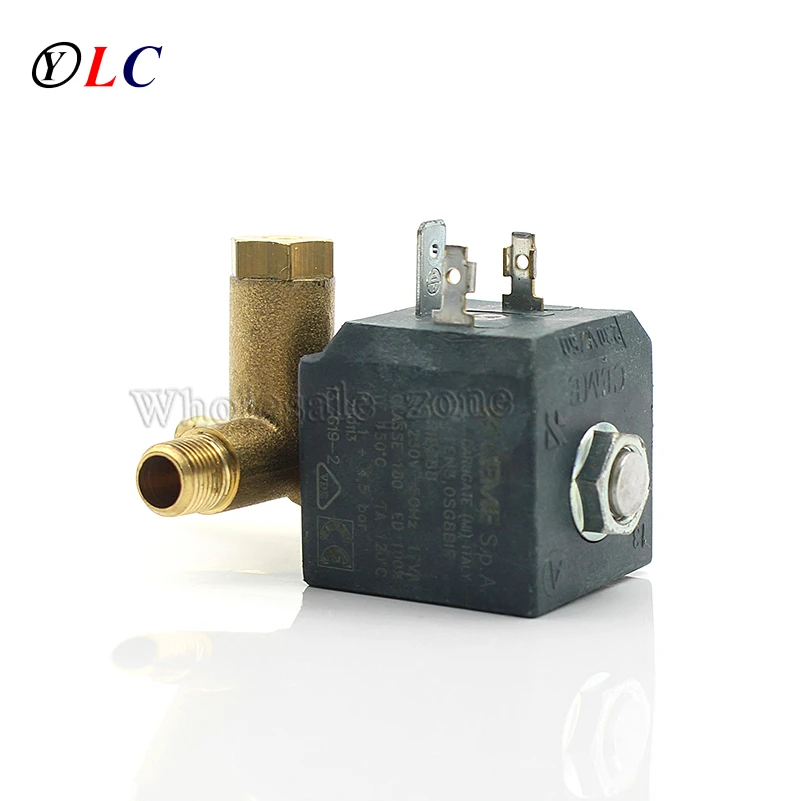 CEME AC 220V 17VA 50Hz 2 Way Copper Solenoid Valve Household Appliances Electromagnetic Water Gas Electric Valve 
CEME AC 220V 17VA 50Hz 2 Way Copper Solenoid Valve Household Appliances Electromagnetic Water Gas Electric Valve
