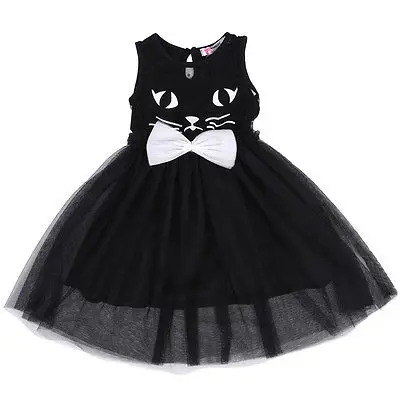 2016 Kids Girls Toddler Baby Sleeveless Princess Dress Bow Black Tutu Dress Cute Cat Lace Dress
2016 Kids Girls Toddler Baby Sleeveless Princess Dress Bow Black Tutu Dress Cute Cat Lace Dress