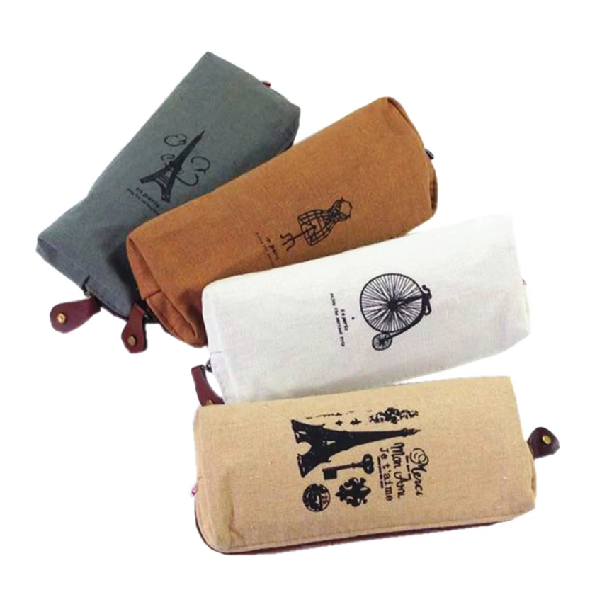 10pcs/lot Vintage Paris life linen pencil bag zipper pen bag for kids nice gift pencil case Storage multifunctional Cosmetic bag
10pcs/lot Vintage Paris life linen pencil bag zipper pen bag for kids nice gift pencil case Storage multifunctional Cosmetic bag