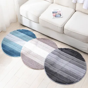 Round Absorbent Anti-slip Entrance Door Mat Chair Mat Living Room Rug Plush Chenille Indoor Floormat Shoe Cabinet Bedside Carpet
Round Absorbent Anti-slip Entrance Door Mat Chair Mat Living Room Rug Plush Chenille Indoor Floormat Shoe Cabinet Bedside Carpet
