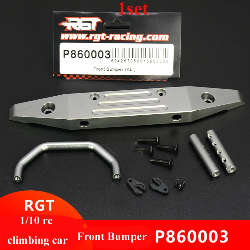 1Set P860003 RGT Metal Front Bumper Front Crash Barrier Anti-collision Bar for 1/10 RC Model Car Climbing Car Original Accessory
1Set P860003 RGT Metal Front Bumper Front Crash Barrier Anti-collision Bar for 1/10 RC Model Car Climbing Car Original Accessory