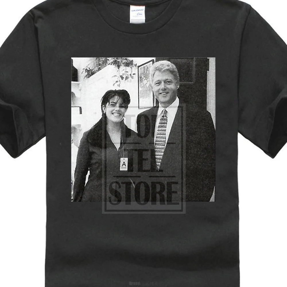 Personality Brand Men Cool Bill Clinton Monica Lewinsky Photo 3D Printed Tee Shirts Men'S Fashion Short Sleeve Tops
Personality Brand Men Cool Bill Clinton Monica Lewinsky Photo 3D Printed Tee Shirts Men'S Fashion Short Sleeve Tops