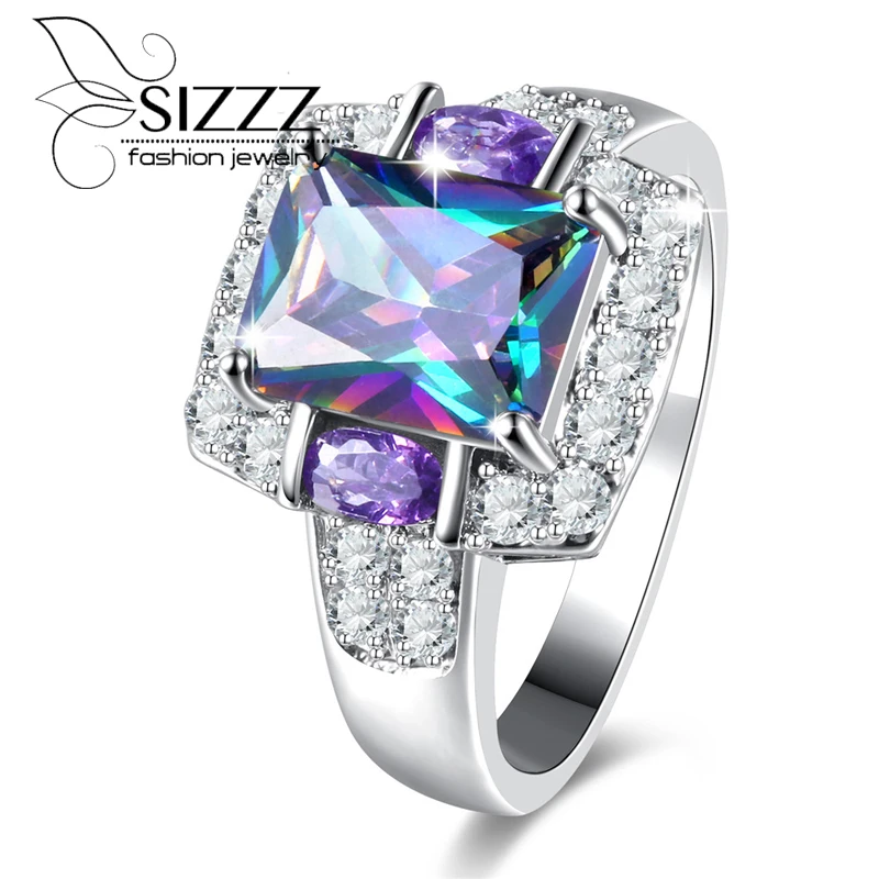 SIZZZ 2018 New Explosive Classic Jewelry Colorful Cubic Zirconia Fashion Rings For Women
SIZZZ 2018 New Explosive Classic Jewelry Colorful Cubic Zirconia Fashion Rings For Women