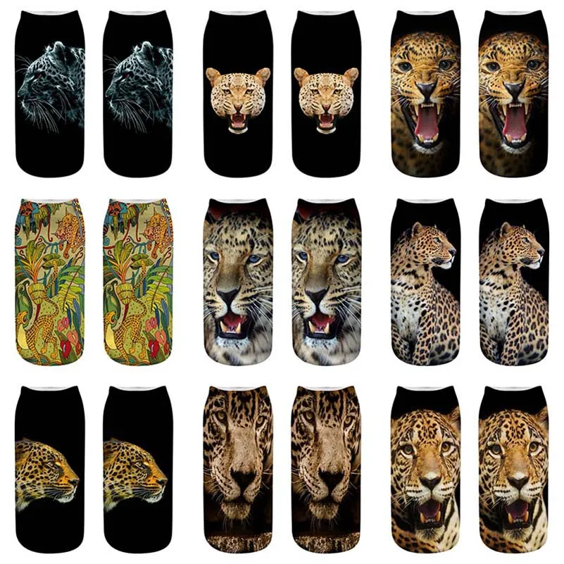 3 Pairs New HOT 3D Printing Women Socks Unisex Girls Novelty Summer Socks Leopard Meias Female Funny Low Ankle Female Sock
3 Pairs New HOT 3D Printing Women Socks Unisex Girls Novelty Summer Socks Leopard Meias Female Funny Low Ankle Female Sock