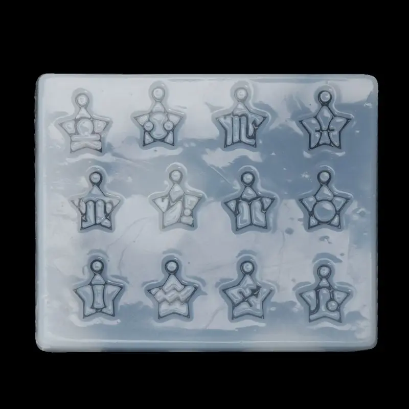 Silicone Mold DIY 12 Constellation Pendant Mirror Crafts Pendants Jewelry Making
Silicone Mold DIY 12 Constellation Pendant Mirror Crafts Pendants Jewelry Making