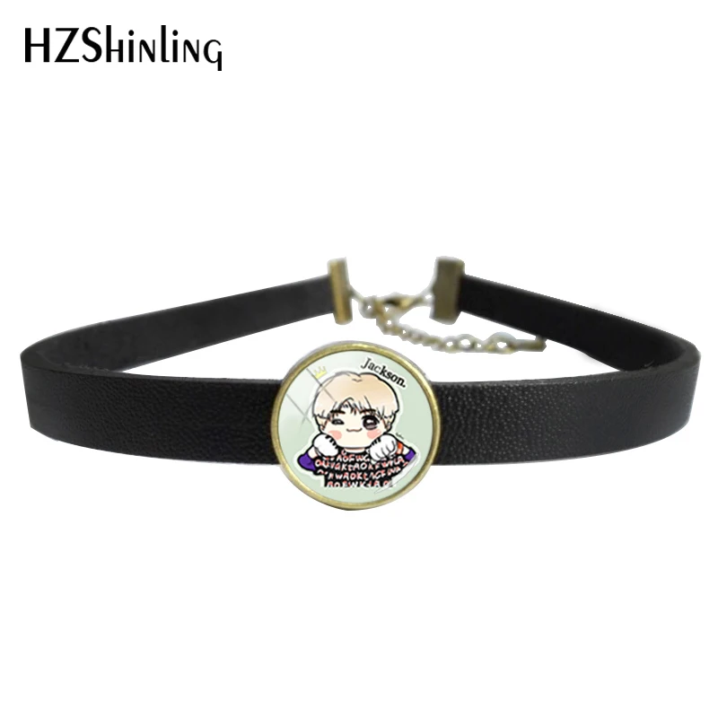 2018 New GOT7 Choker Necklace With Pendant Korea POP Star Leather Choker Necklace For Women
2018 New GOT7 Choker Necklace With Pendant Korea POP Star Leather Choker Necklace For Women