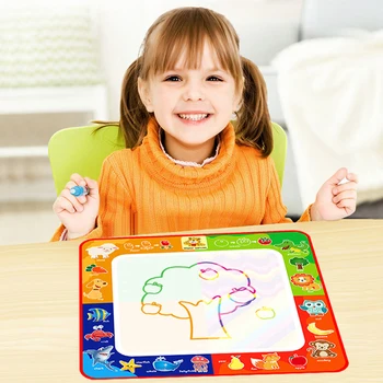Baby Kids Add Water with Magic Pen Doodle Painting Picture Water Drawing Play Mat in Drawing Toys Board Gift Christmas 29*29cm
Baby Kids Add Water with Magic Pen Doodle Painting Picture Water Drawing Play Mat in Drawing Toys Board Gift Christmas 29*29cm