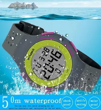 SYNOKE Watches Men 50M Waterproof Electronic LED Digital Watch Men Outdoor Mens Sports Wrist Watches Stopwatch Free Shipping
SYNOKE Watches Men 50M Waterproof Electronic LED Digital Watch Men Outdoor Mens Sports Wrist Watches Stopwatch Free Shipping