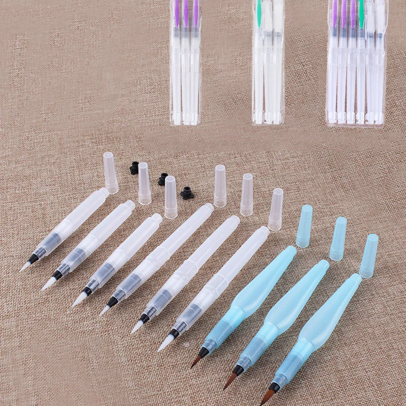 Portable Watercolor Brush Water Absorption Drawing Ink Pen Paint Comic Art Painting Accessories Supplies
Portable Watercolor Brush Water Absorption Drawing Ink Pen Paint Comic Art Painting Accessories Supplies